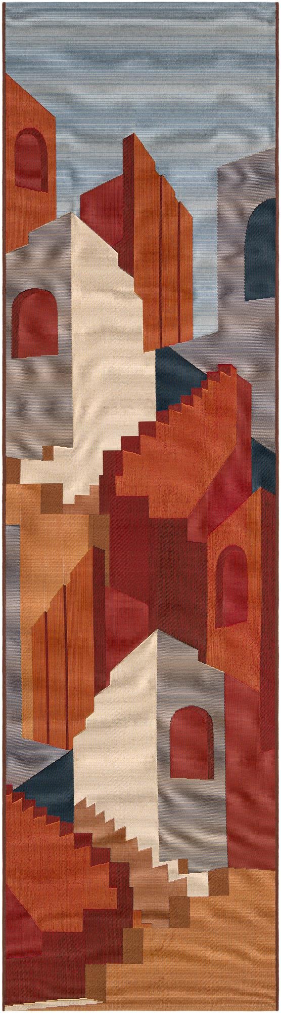 Urban Terrace Collection Area Rug -  Patio Runner Multi  lifestyle 22