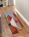 Urban Terrace Collection Area Rug -  Patio Runner Multi  lifestyle 28