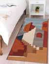Urban Terrace Collection Area Rug -  Patio Runner Multi  lifestyle 34
