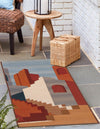 Urban Terrace Collection Area Rug -  Patio Runner Multi  lifestyle 43