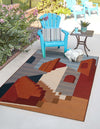 Urban Terrace Collection Area Rug -  Patio Rectangle Multi  lifestyle 8
