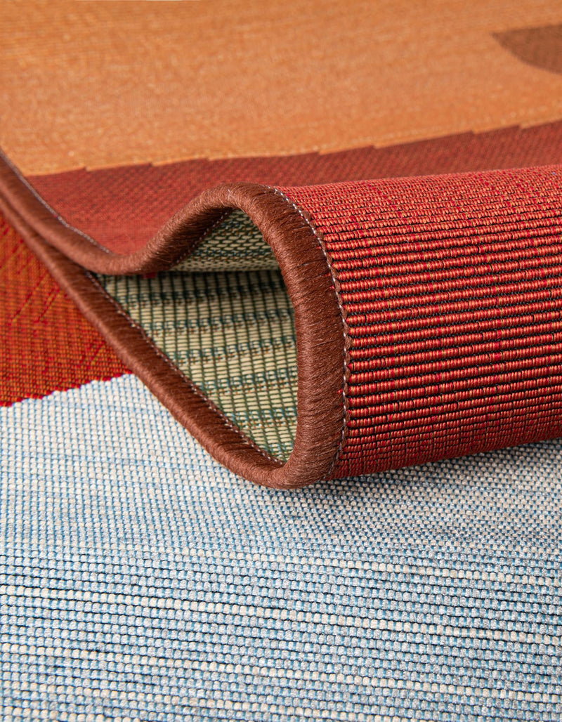 Urban Terrace Collection Area Rug -  Patio Rectangle Multi  lifestyle 13