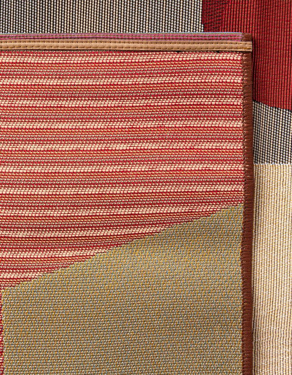 Urban Terrace Collection Area Rug -  Patio Rectangle Multi  lifestyle 16