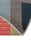 Urban Terrace Collection Area Rug -  Patio Round Multi  lifestyle 69