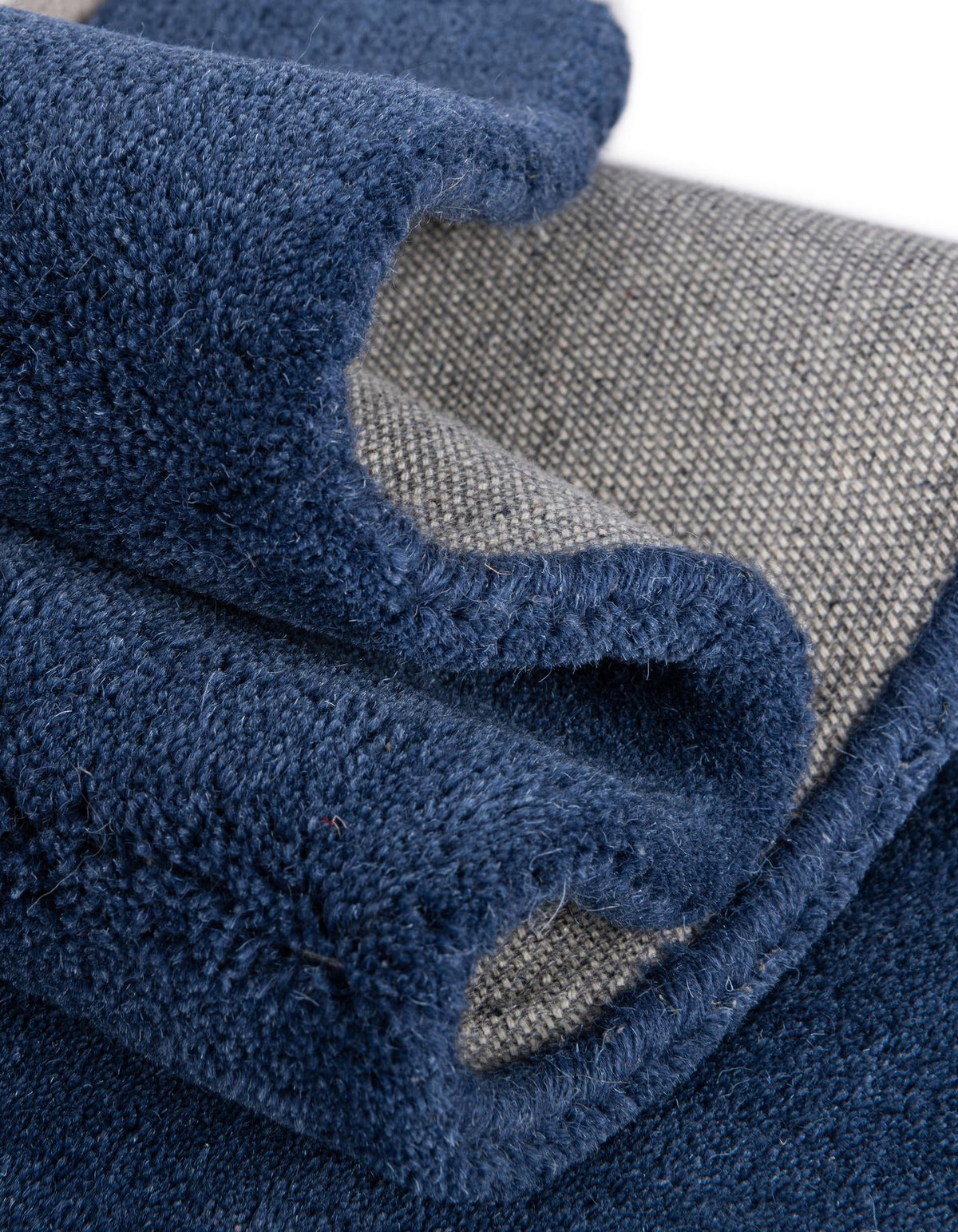 Whimsy Wonders Wool Collection Area Rug -  Savanna Rectangle Navy Blue and Gray  lifestyle 20