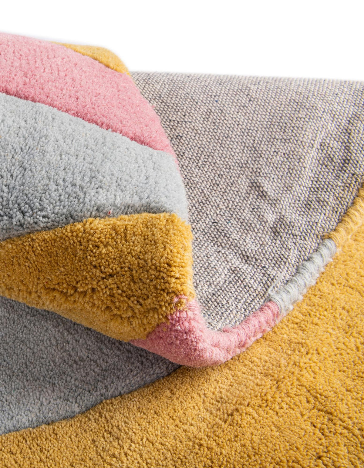 Whimsy Wonders Wool Collection Area Rug -  Oasis Square Multi  lifestyle 20