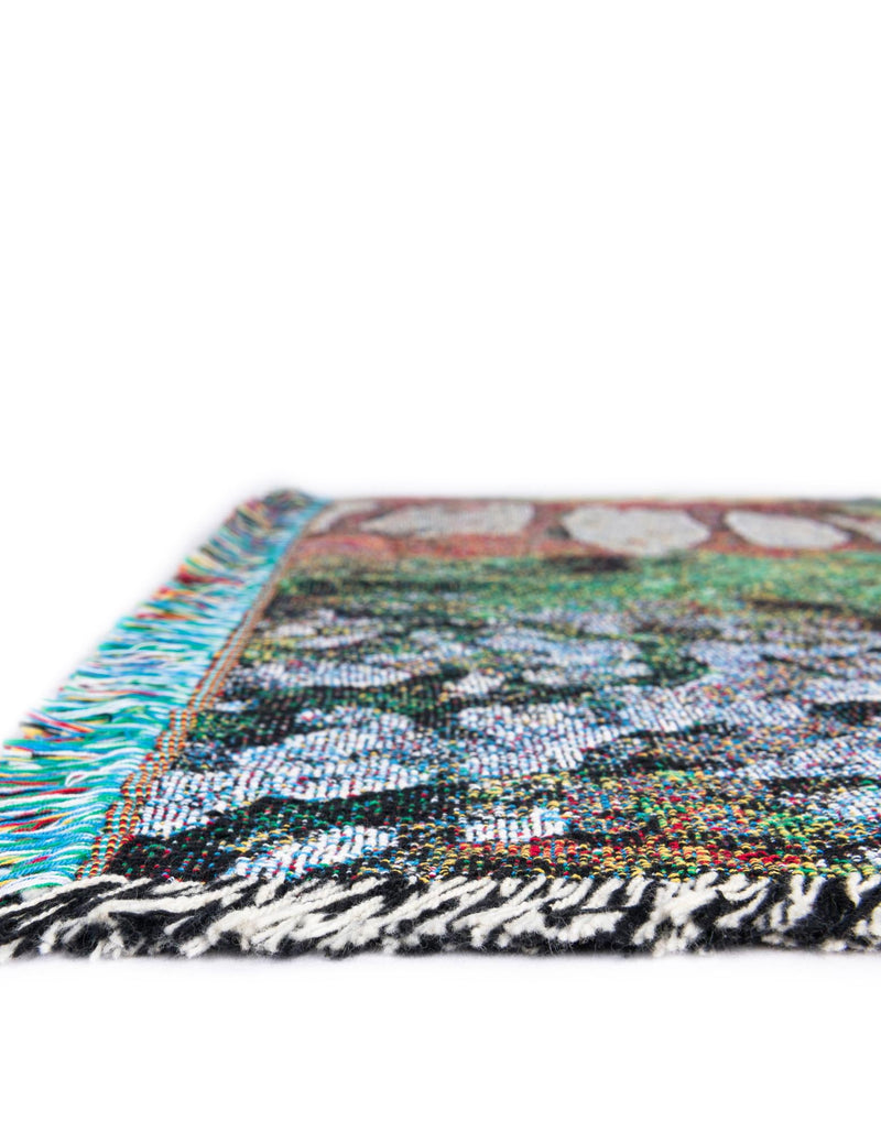 Fleece Haven Collection Area Rug - Aspen Rectangle Green  lifestyle 8