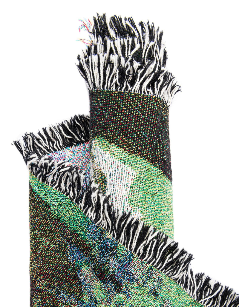 Fleece Haven Collection Area Rug - Aspen Rectangle Green  lifestyle 12