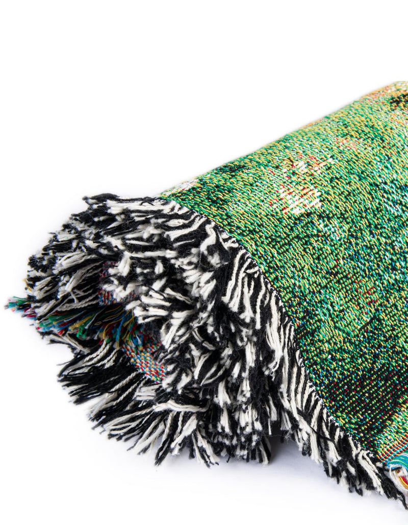 Fleece Haven Collection Area Rug - Aspen Rectangle Green  lifestyle 13