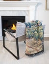 Fleece Haven Collection Area Rug -  Barrow Rectangle Green  lifestyle 7