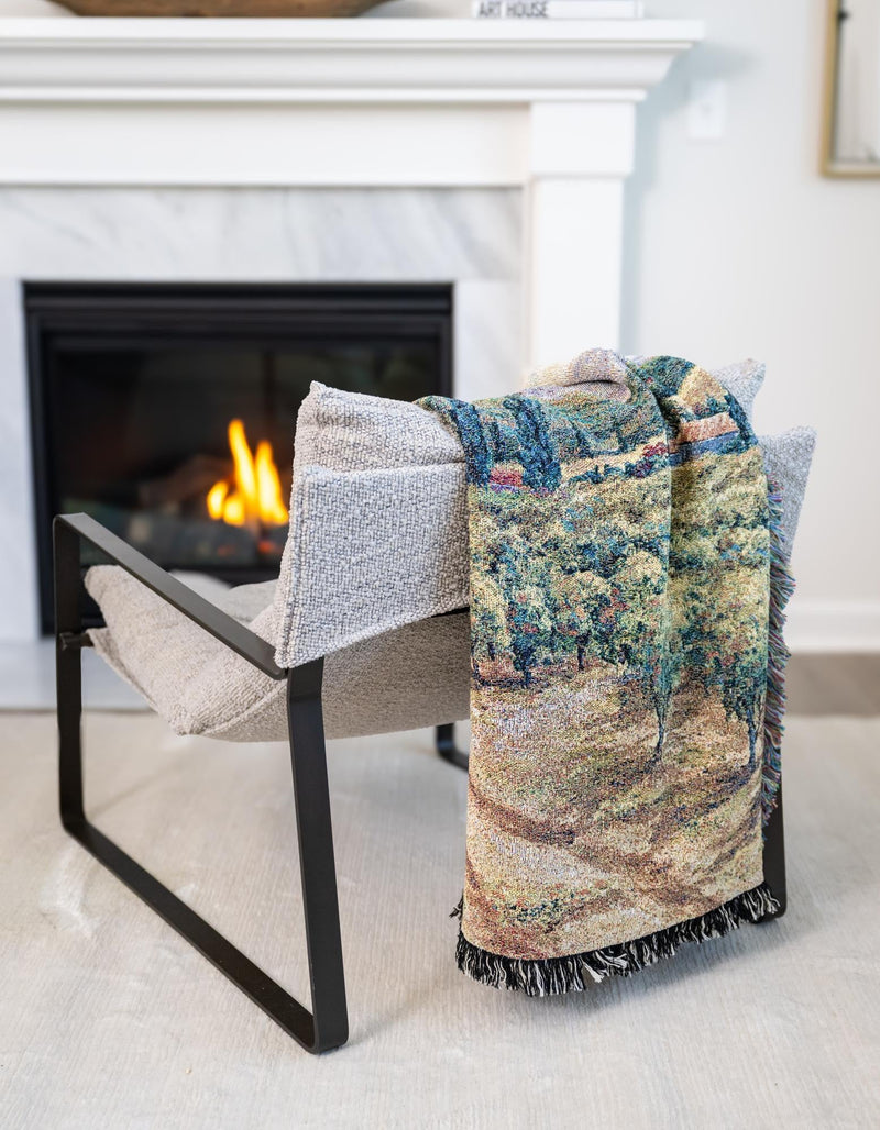 Fleece Haven Collection Area Rug -  Barrow Rectangle Green  lifestyle 7