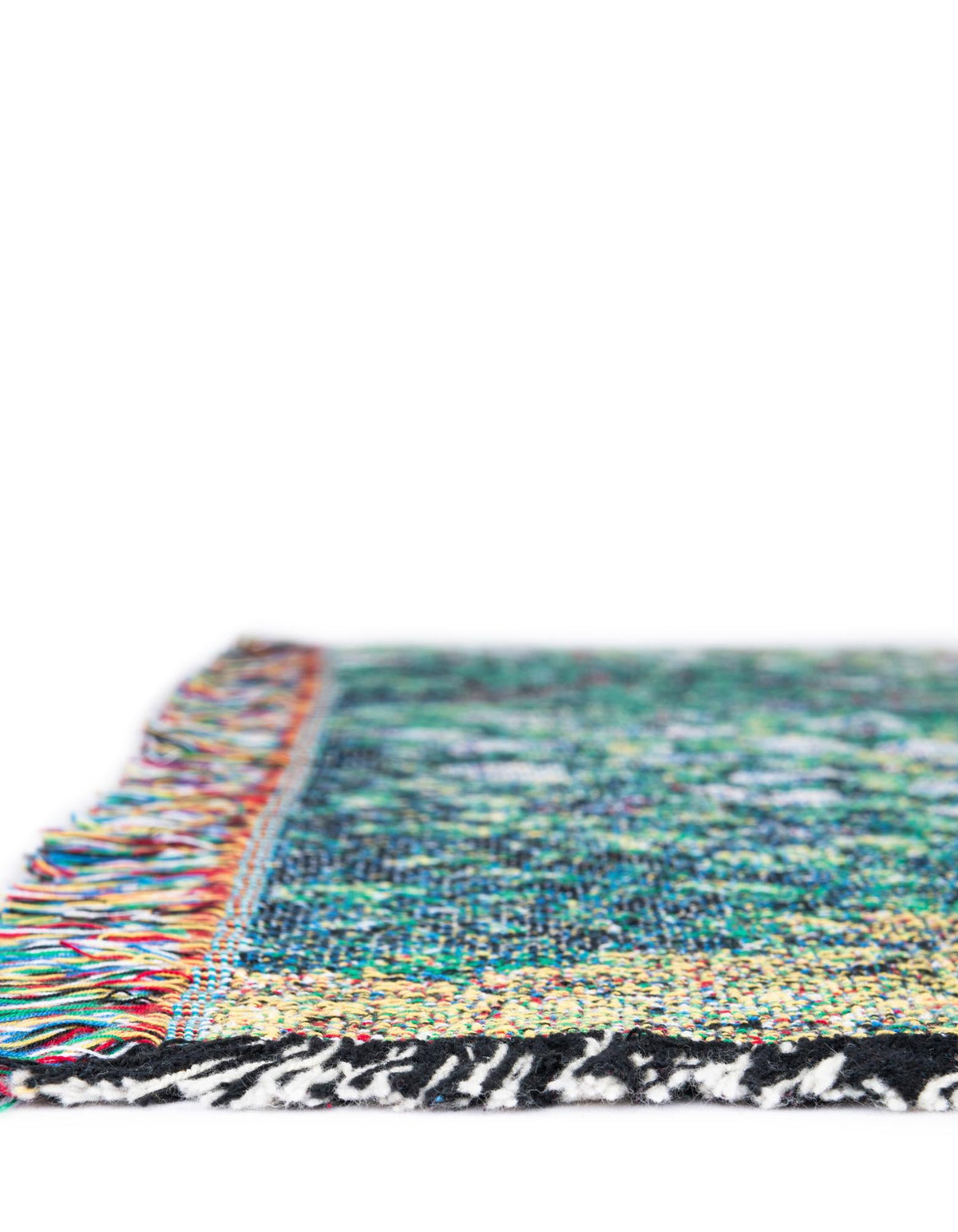 Fleece Haven Collection Area Rug -  Barrow Rectangle Green  lifestyle 8