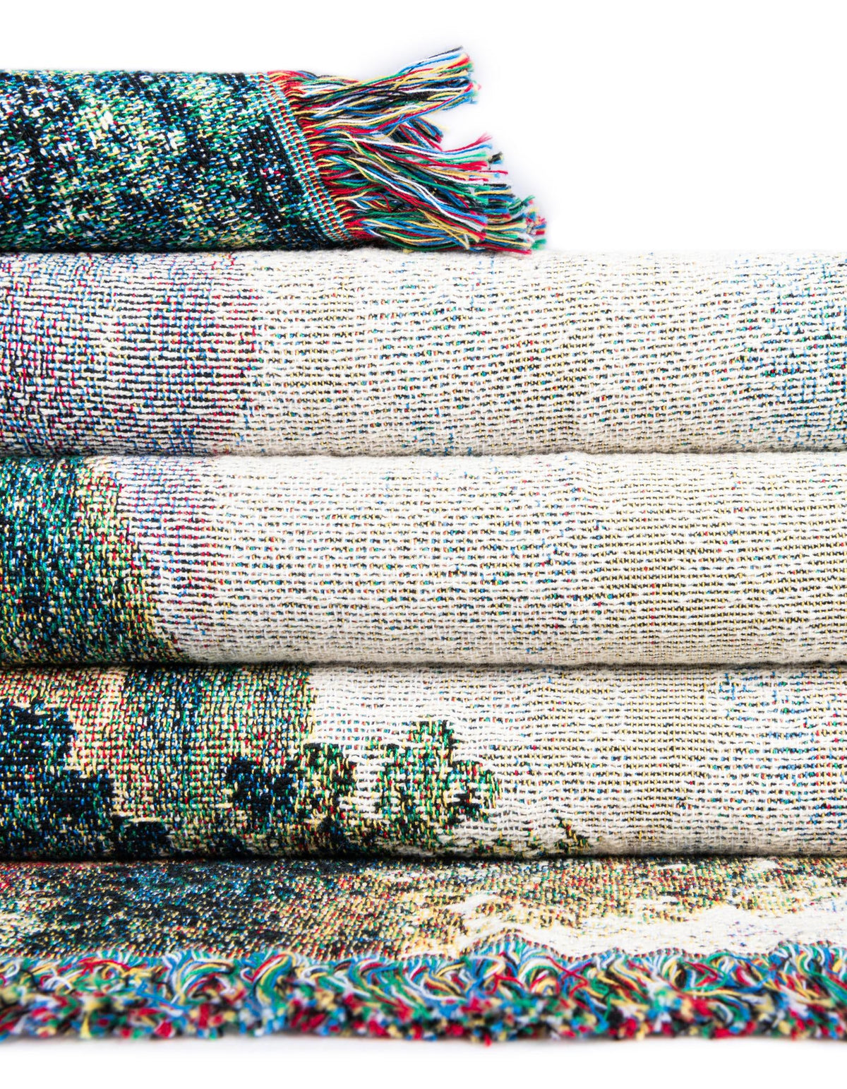 Fleece Haven Collection Area Rug -  Barrow Rectangle Green  lifestyle 15