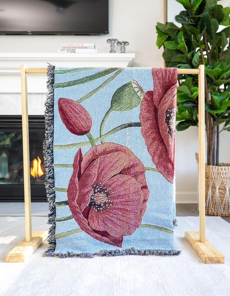 Fleece Haven Collection Area Rug -  Xenia Rectangle Red  lifestyle 4
