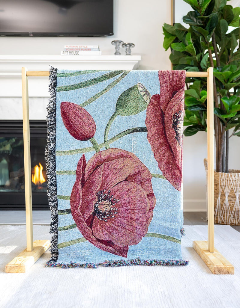 Fleece Haven Collection Area Rug -  Xenia Rectangle Red  lifestyle 7