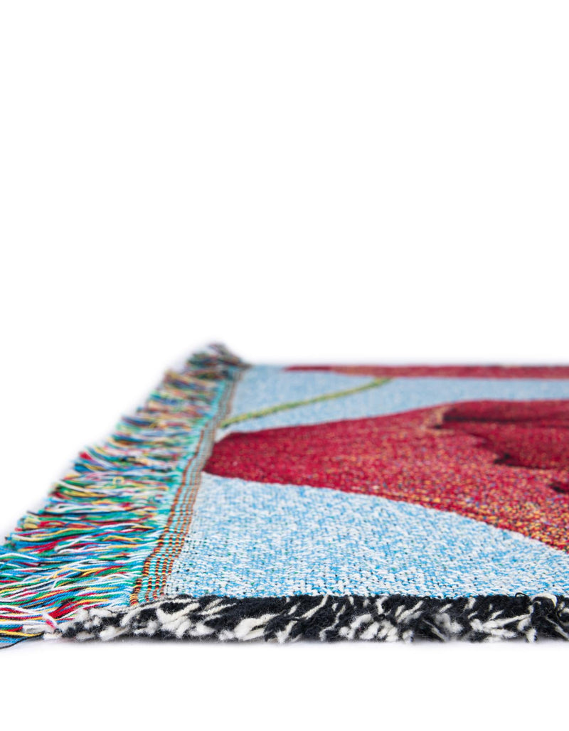 Fleece Haven Collection Area Rug -  Xenia Rectangle Red  lifestyle 8