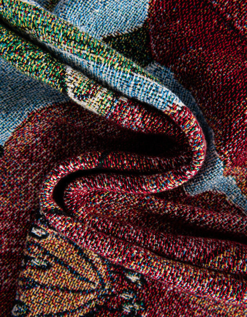 Fleece Haven Collection Area Rug -  Xenia Rectangle Red  lifestyle 9