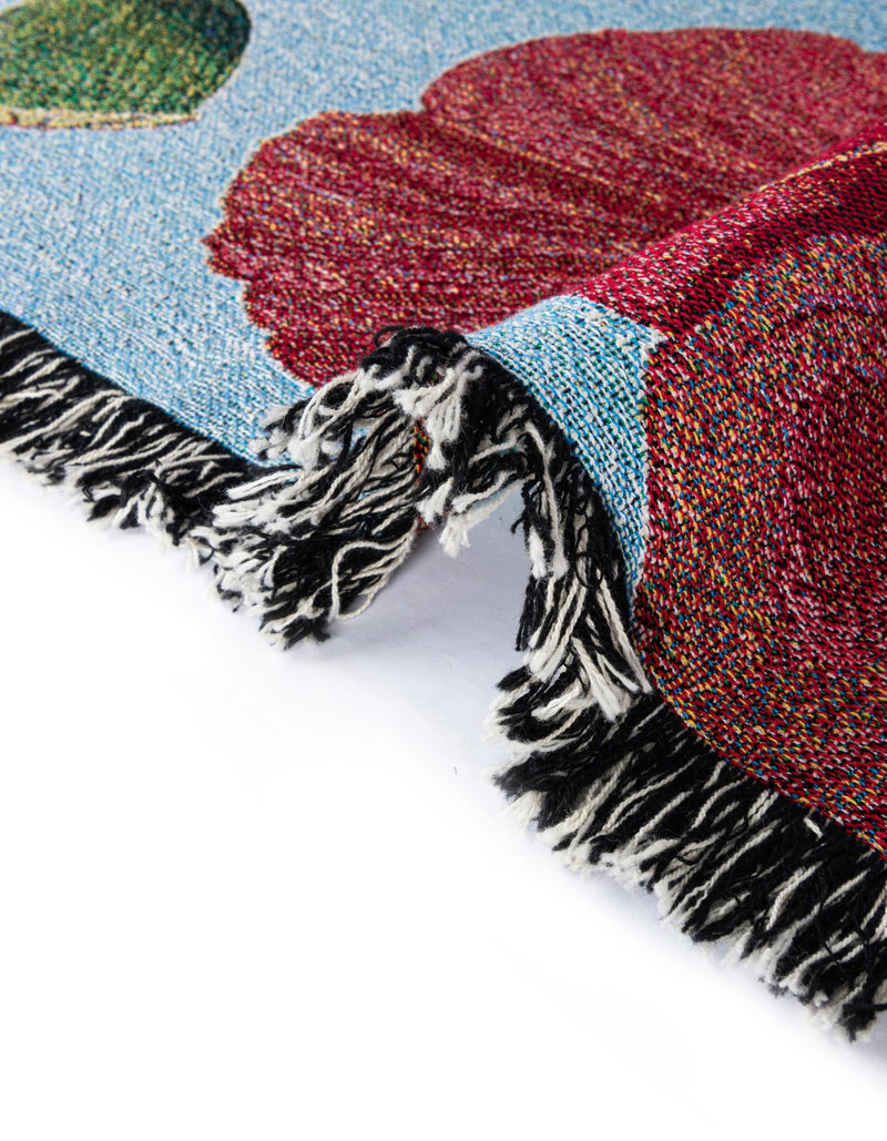 Fleece Haven Collection Area Rug -  Xenia Rectangle Red  lifestyle 11
