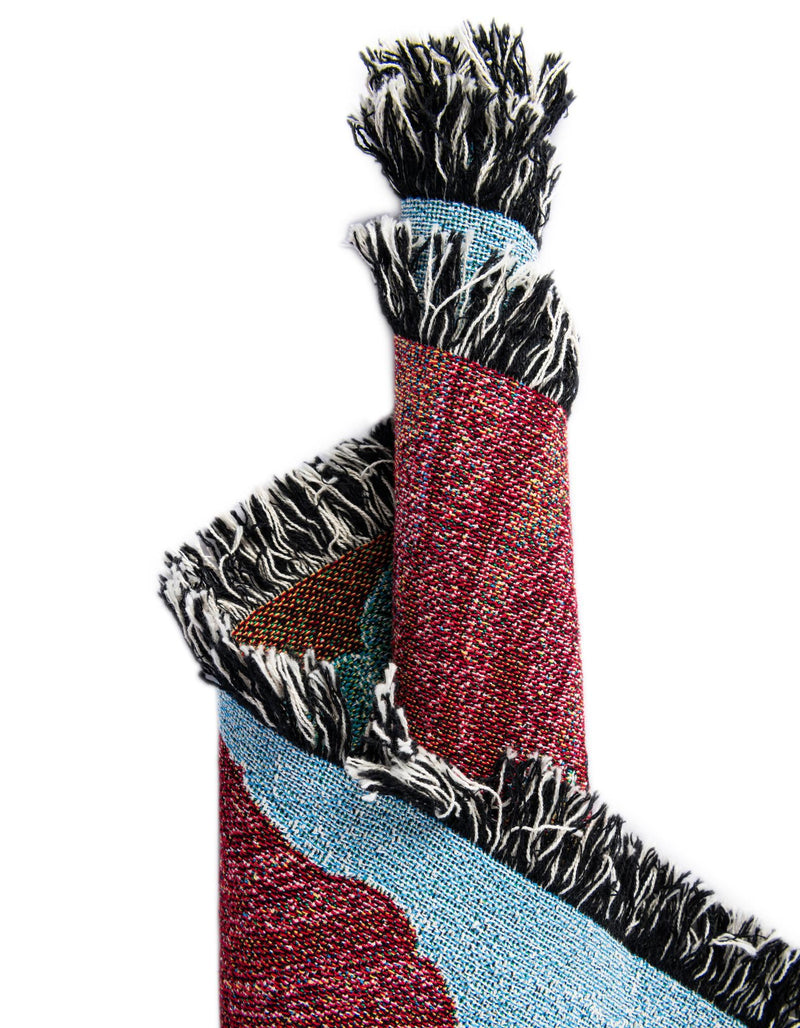 Fleece Haven Collection Area Rug -  Xenia Rectangle Red  lifestyle 12