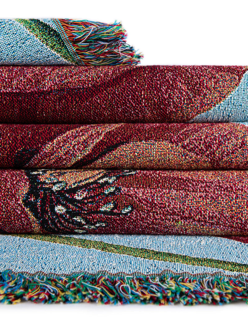 Fleece Haven Collection Area Rug -  Xenia Rectangle Red  lifestyle 15