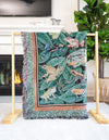 Fleece Haven Collection Area Rug -  Joplin Rectangle Green  lifestyle 8