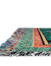 Fleece Haven Collection Area Rug -  Joplin Rectangle Green  lifestyle 8