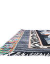 Fleece Haven Collection Area Rug -  Urbana Rectangle Black and White  lifestyle 8