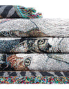 Fleece Haven Collection Area Rug -  Urbana Rectangle Black and White  lifestyle 15