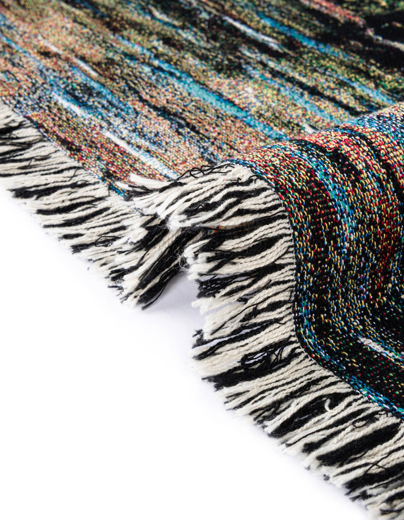 Fleece Haven Collection Area Rug -  Boulder Rectangle Multi  lifestyle 11
