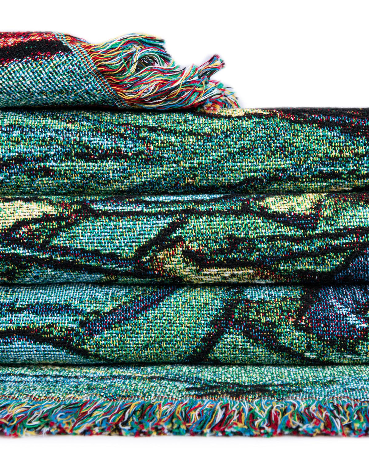 Fleece Haven Collection Area Rug -  Mesquite Rectangle Multi  lifestyle 15