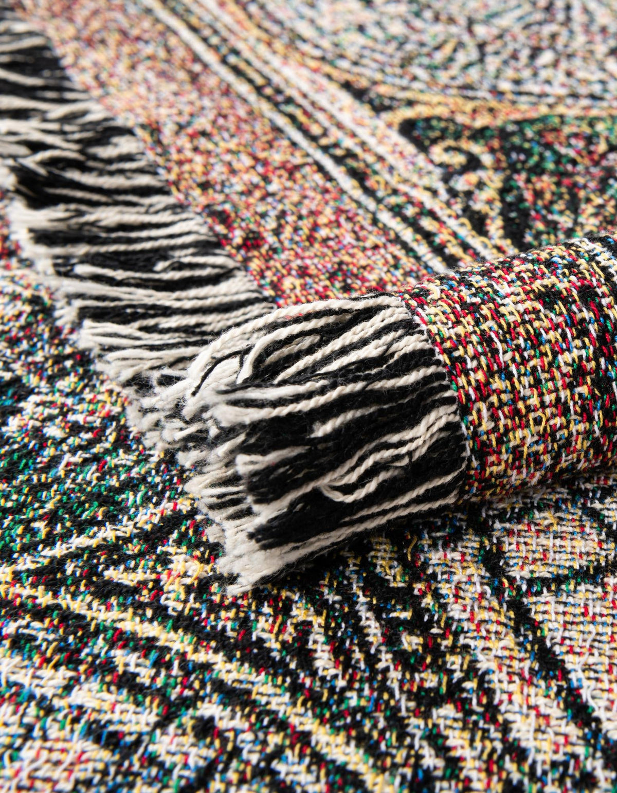 Fleece Haven Collection Area Rug -  Tacoma Rectangle Multi  lifestyle 7