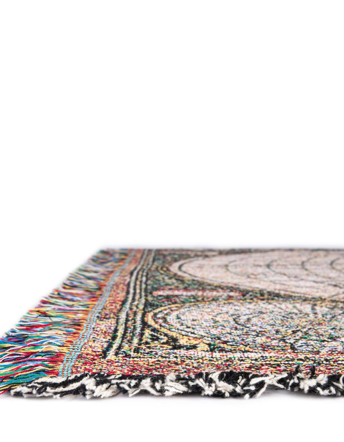 Fleece Haven Collection Area Rug -  Tacoma Rectangle Multi  lifestyle 8