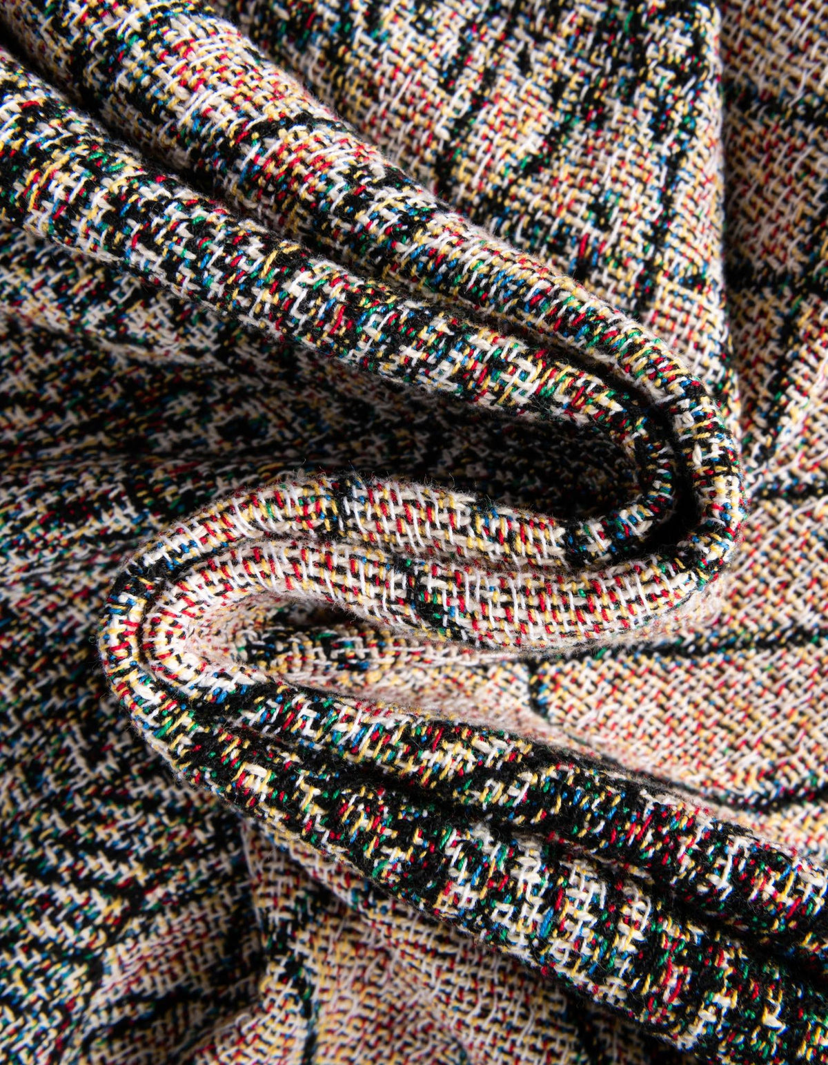 Fleece Haven Collection Area Rug -  Tacoma Rectangle Multi  lifestyle 9