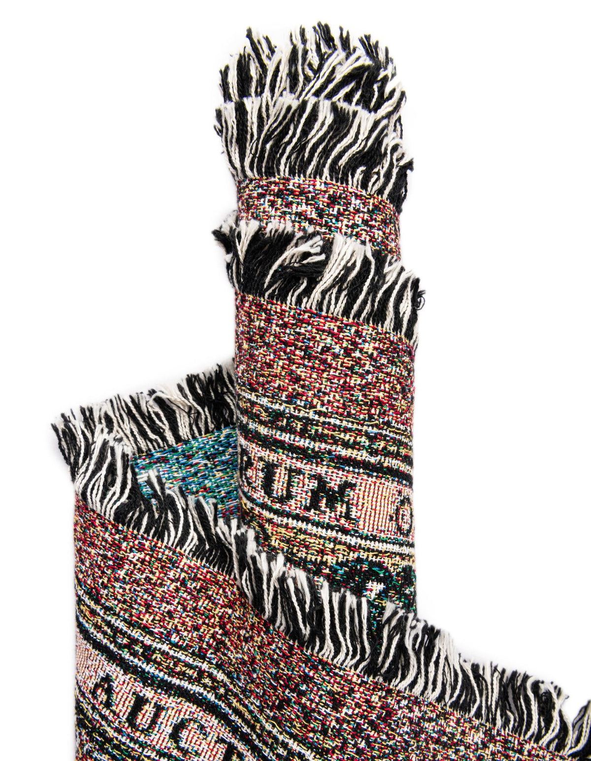 Fleece Haven Collection Area Rug -  Tacoma Rectangle Multi  lifestyle 12