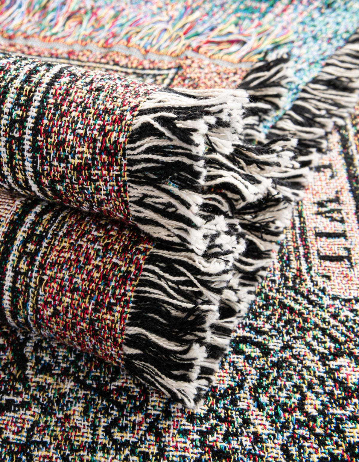 Fleece Haven Collection Area Rug -  Tacoma Rectangle Multi  lifestyle 14