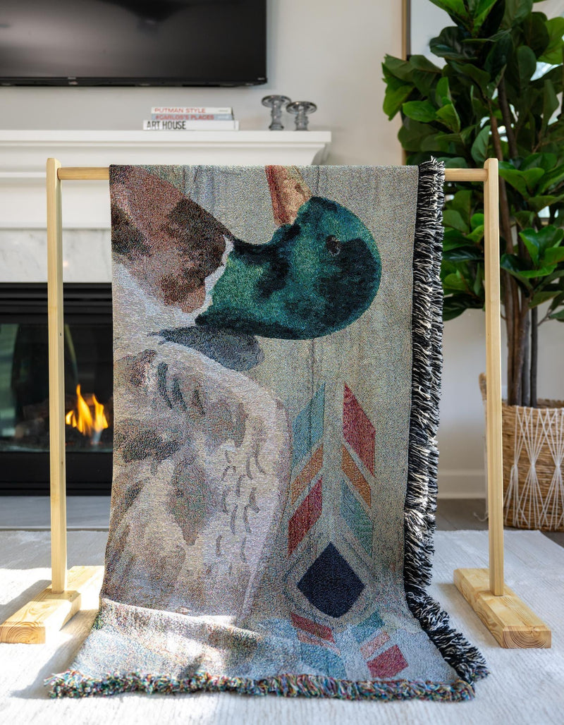 Fleece Haven Collection Area Rug -  Urbana Rectangle Multi  lifestyle 7