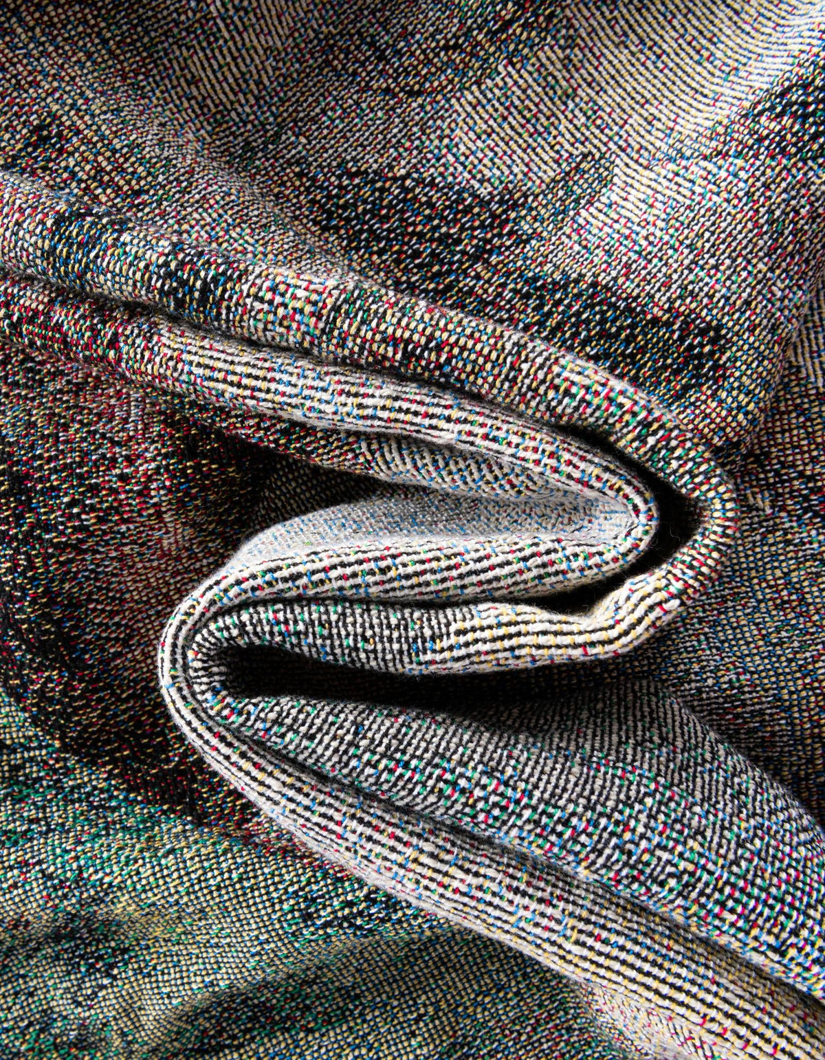 Fleece Haven Collection Area Rug -  Urbana Rectangle Multi  lifestyle 9