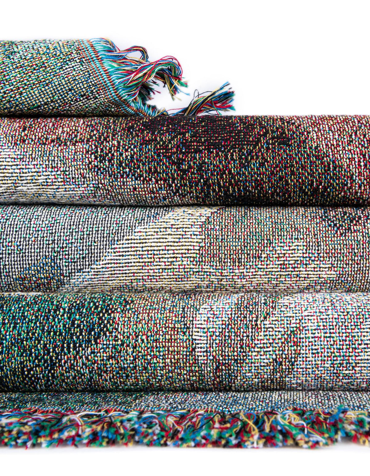 Fleece Haven Collection Area Rug -  Urbana Rectangle Multi  lifestyle 15