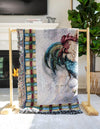 Fleece Haven Collection Area Rug -  Vail Rectangle Multi  lifestyle 7