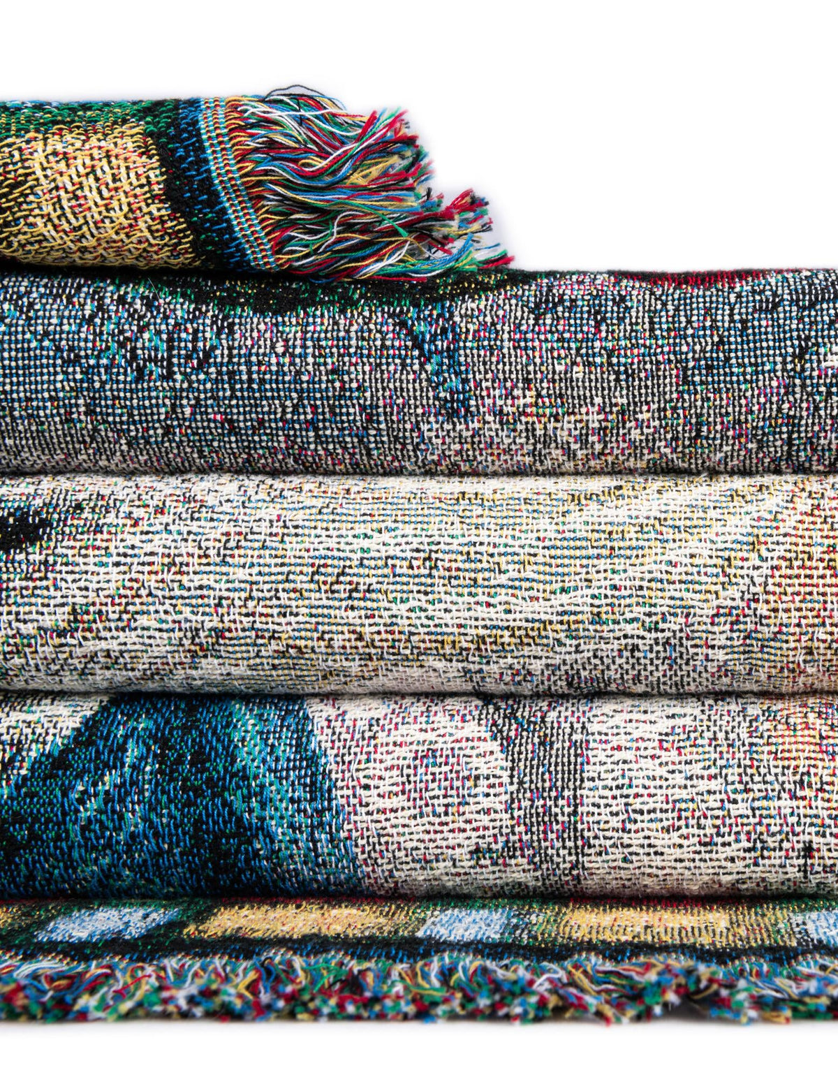 Fleece Haven Collection Area Rug -  Vail Rectangle Multi  lifestyle 15