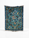 Fleece Haven Collection Area Rug -  Waco Rectangle Blue  lifestyle 6