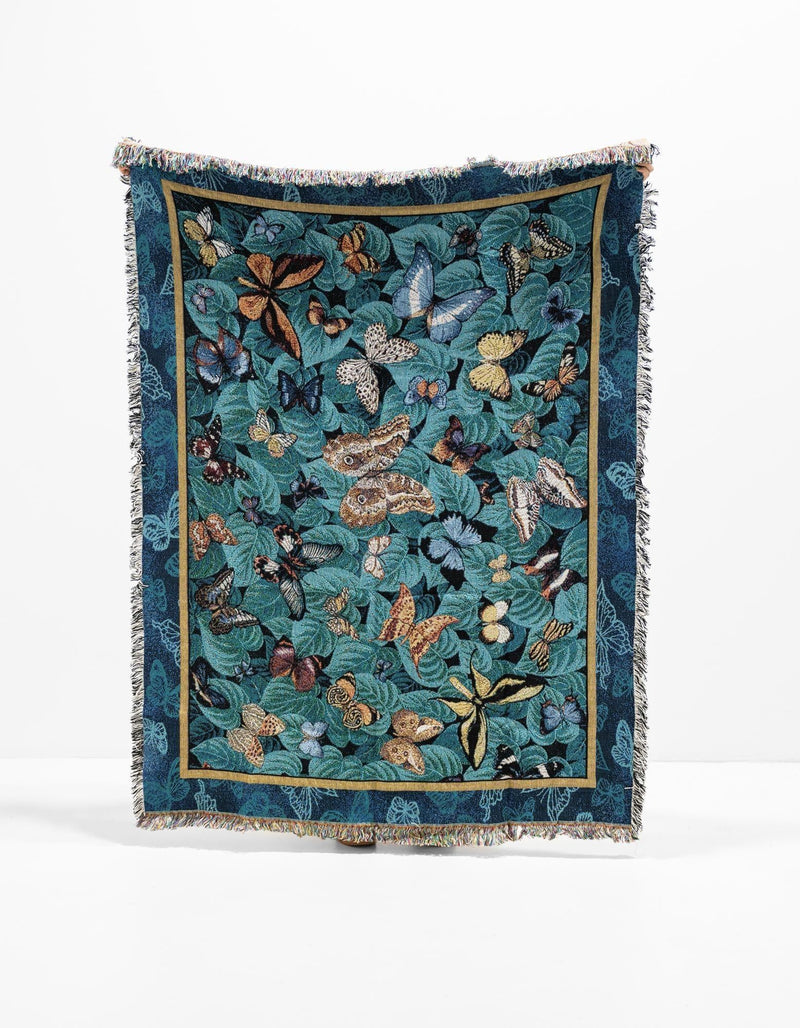 Fleece Haven Collection Area Rug -  Waco Rectangle Blue  lifestyle 6