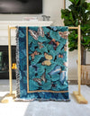 Fleece Haven Collection Area Rug -  Waco Rectangle Blue  lifestyle 7