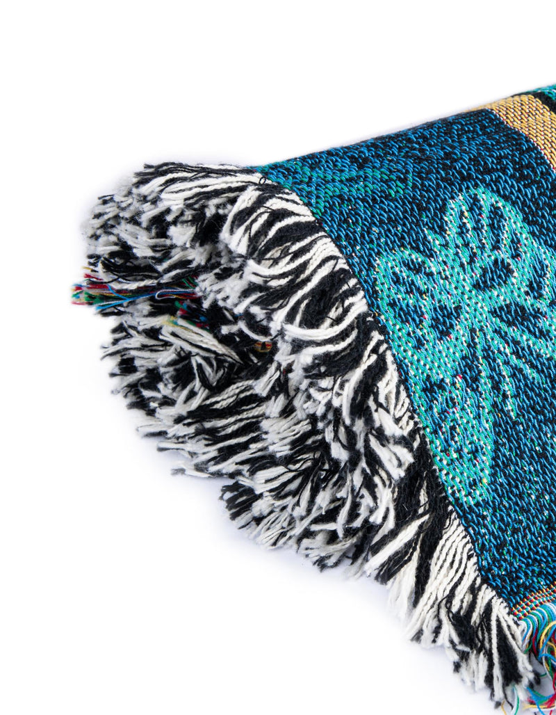 Fleece Haven Collection Area Rug -  Waco Rectangle Blue  lifestyle 13