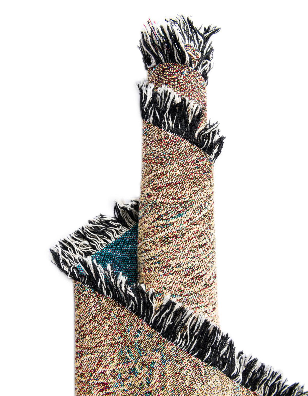 Fleece Haven Collection Area Rug -  Xerxes Rectangle Multi  lifestyle 12