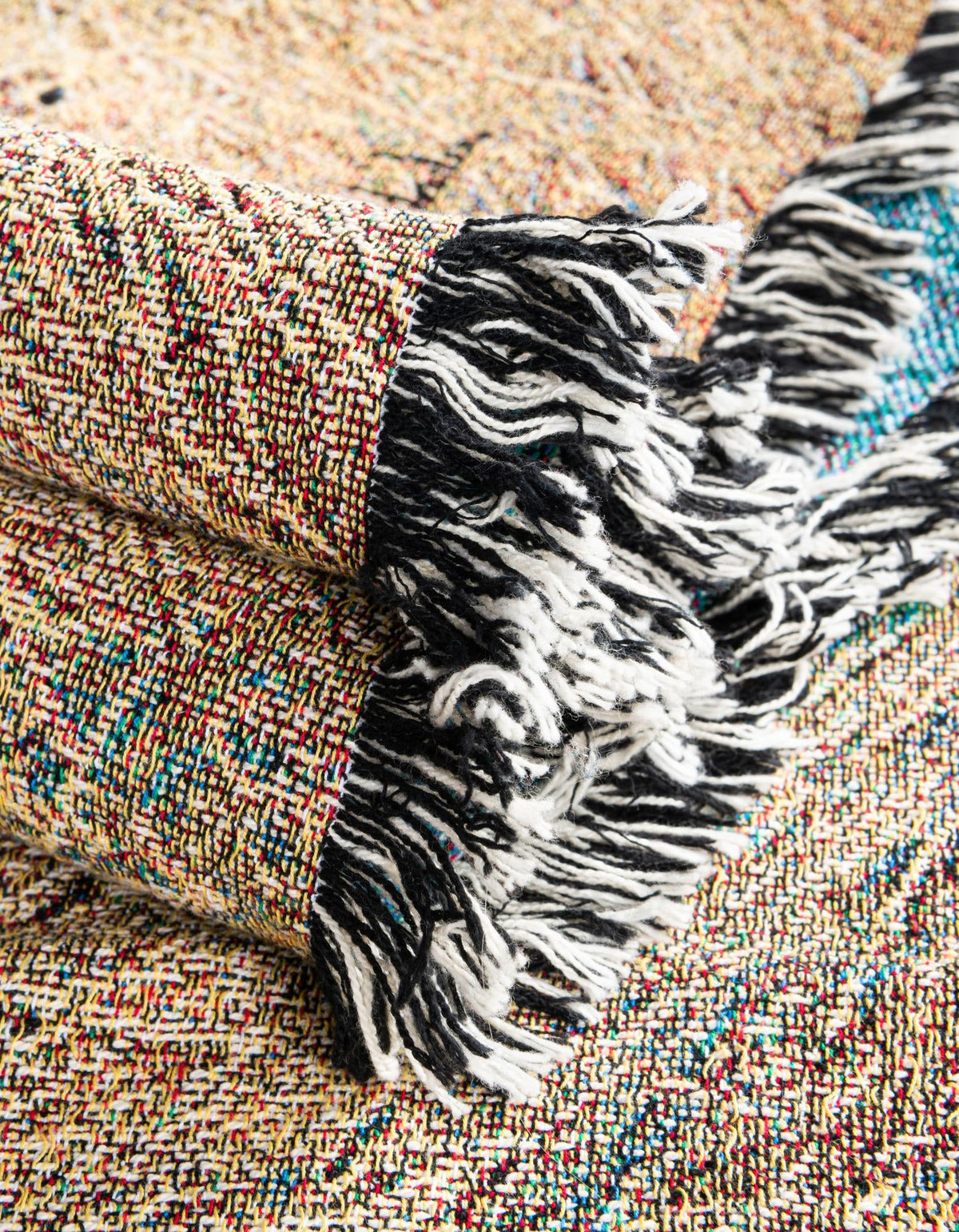Fleece Haven Collection Area Rug -  Xerxes Rectangle Multi  lifestyle 14