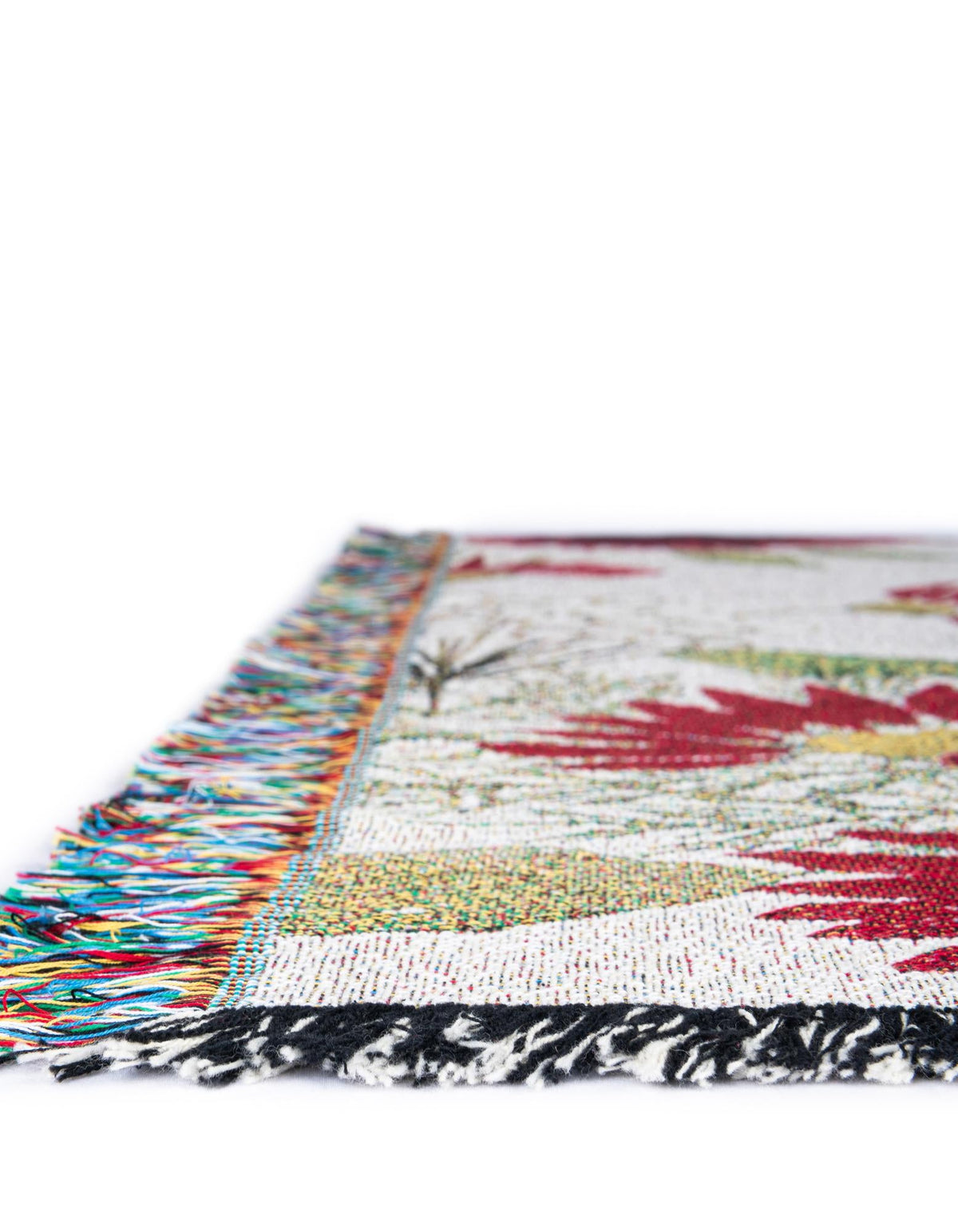 Fleece Haven Collection Area Rug -  Yuma Rectangle Orange  lifestyle 8