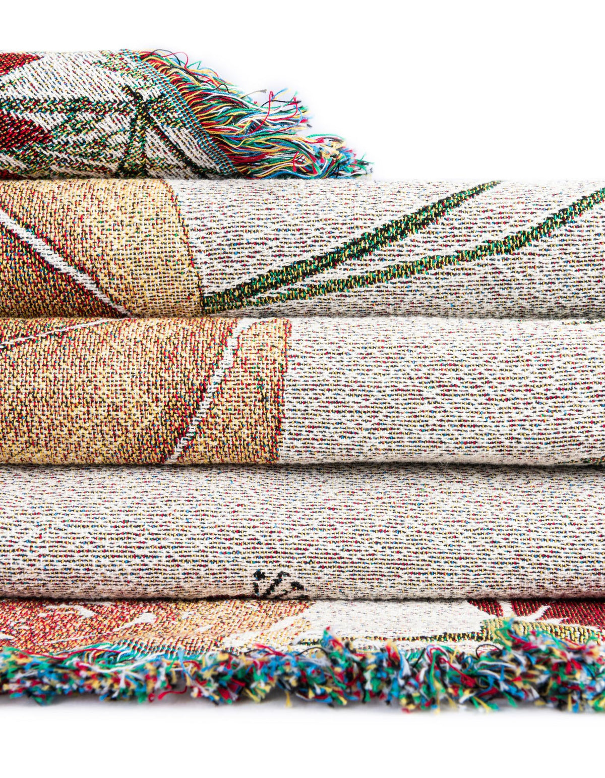 Fleece Haven Collection Area Rug -  Yuma Rectangle Orange  lifestyle 15