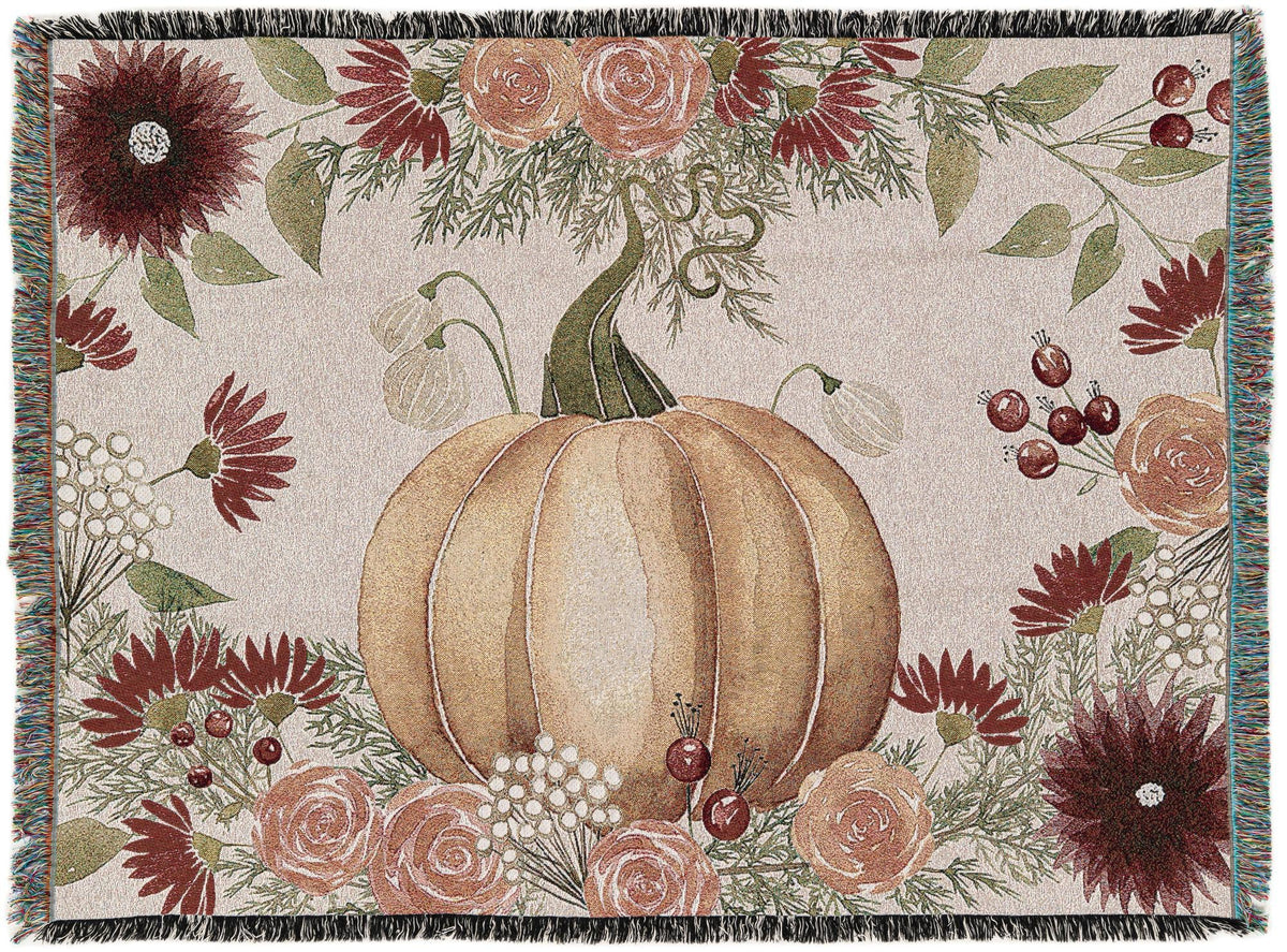 Fleece Haven Collection Area Rug -  Yuma Rectangle Orange Main