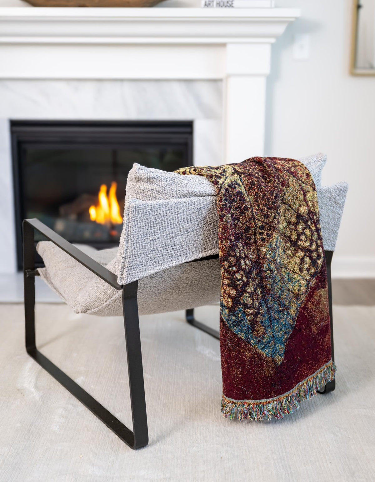 Fleece Haven Collection Area Rug -  Zion Square Multi  lifestyle 2
